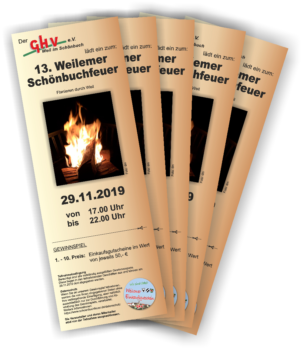 Flyer Schönbuchfeuer